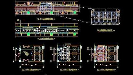 高级病房楼装修CAD施工图素材33