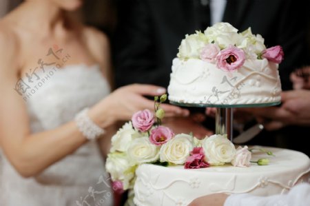 欧式结婚蛋糕图片下载