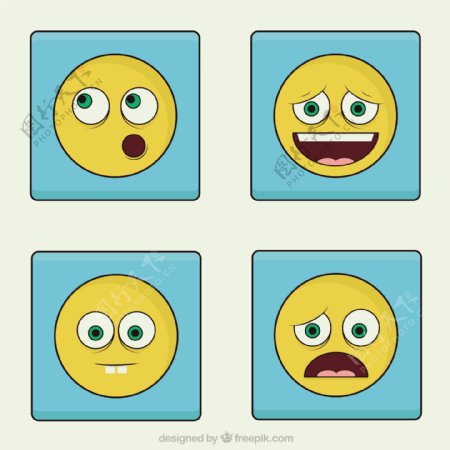 四个有趣的表情