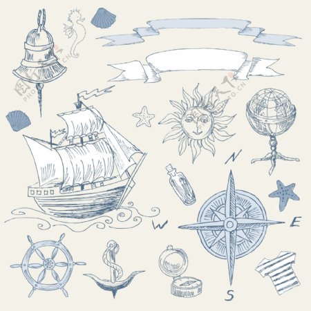 航海图标