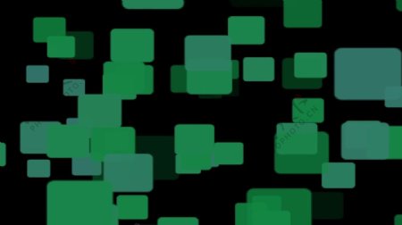 绿色方块阵列视频背景