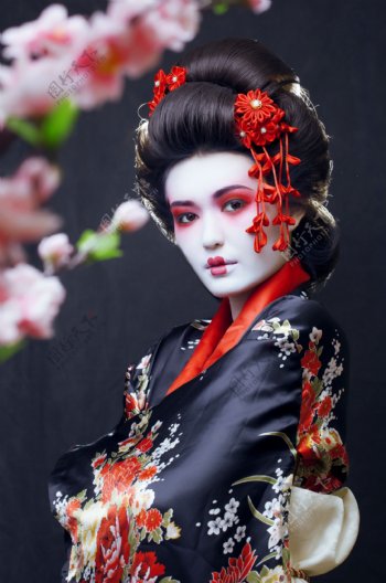 日本艺妓美女图片
