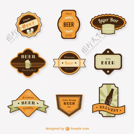 啤酒徽章品种