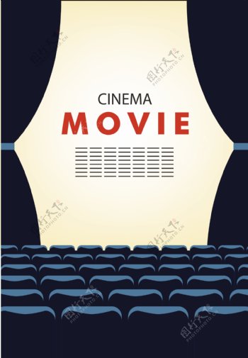 戏院电影海报设计
