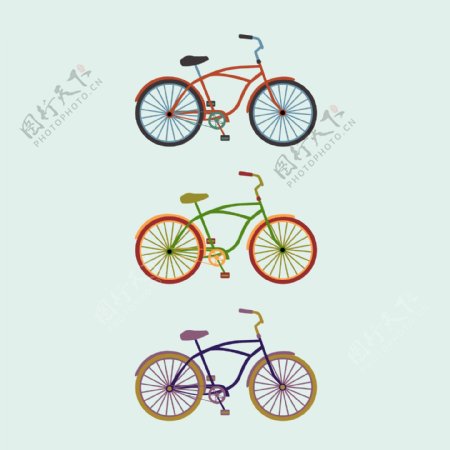 bikes高清矢量图