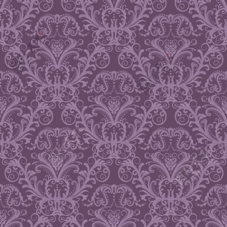 紫色背景花纹