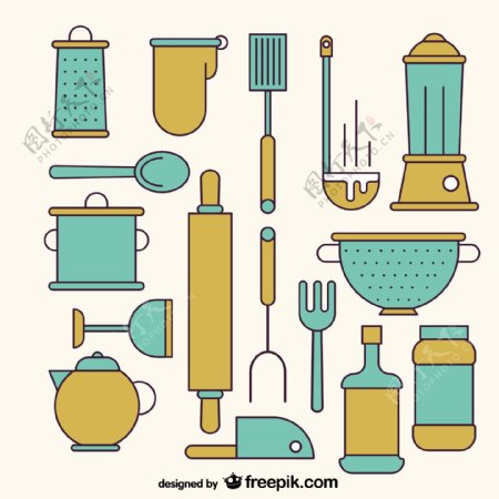 各种厨房工具