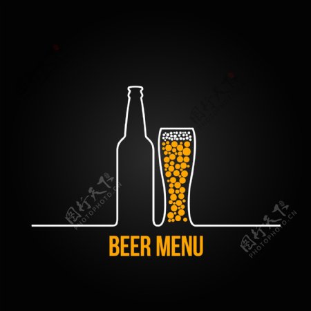 啤酒标志