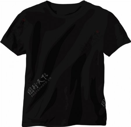 黑色的T恤