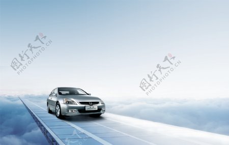 本田轿车广告图图片
