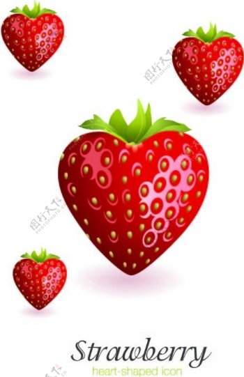 心型草莓