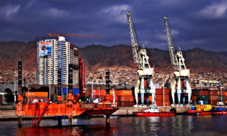 工业港口图片