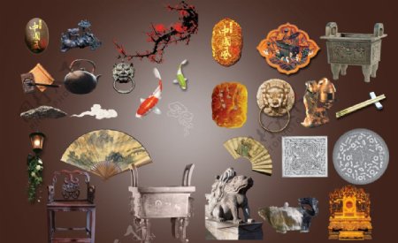 中国传统元素素材集合