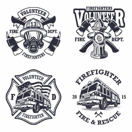 消防救火队徽章