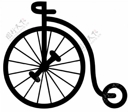 自行车矢量素材eps格式0019