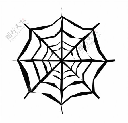 蜘蛛网设计矢量