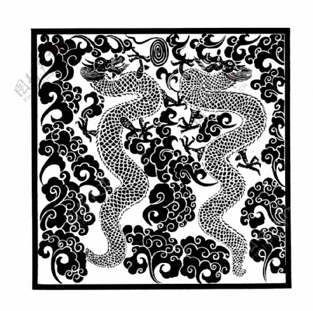 装饰图案元明时代图案中国传统图案185