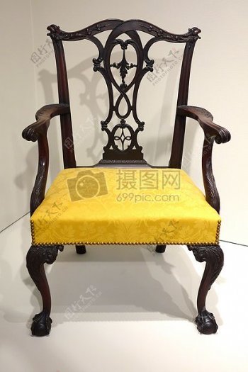 古典木头椅子