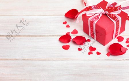浪漫情人节礼物盒