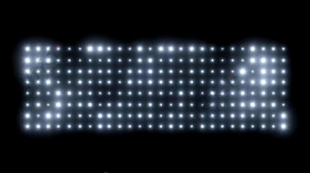 LED屏幕光点炫光变换视频素材