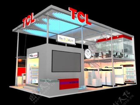 TCL展厅设计模型