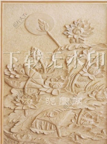 浮雕工艺砂岩雕刻装饰画艺术作品