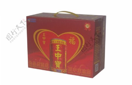 王中宝凉茶12罐礼盒装福宝