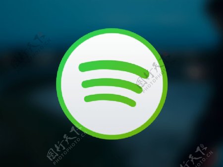 Spotify应用图标sketch素材