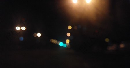 城市的霓虹灯