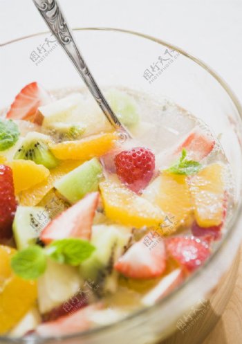 五彩水果健康