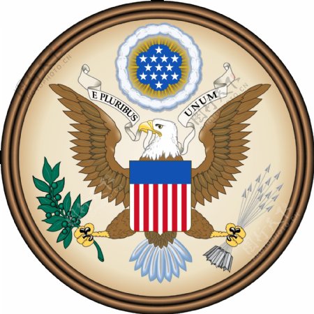 美国国徽免抠png透明图层素材