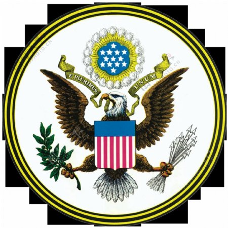 美国国徽图片免抠png透明图层素材
