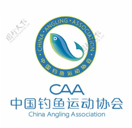 中国钓鱼运动协会LOGO