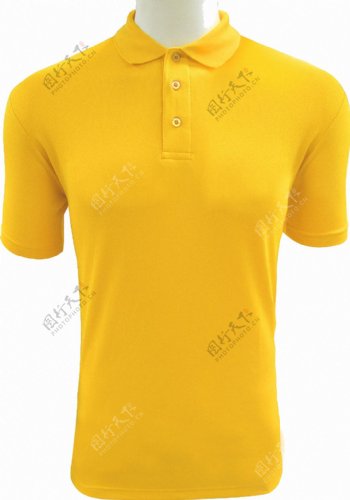 黄色保罗寸衫免抠png透明图层素材