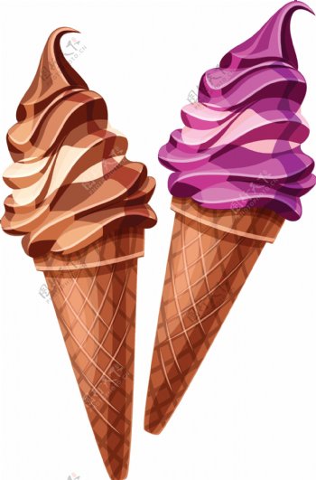 美味冰淇淋免抠png透明图层素材