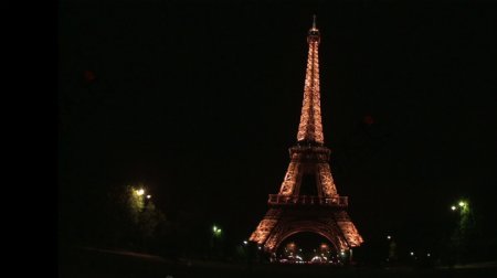 埃菲尔铁塔夜景
