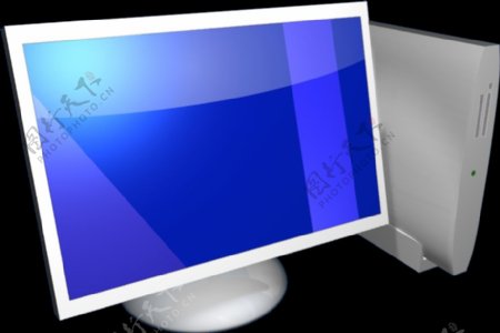 液晶电脑显示器免抠png透明图层素材