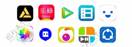 手机图标各类logo元素app素材集合