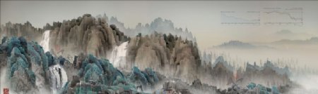 杨泳梁手绘画中国风水墨画