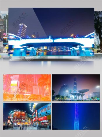广州深圳上海城市宣传实拍