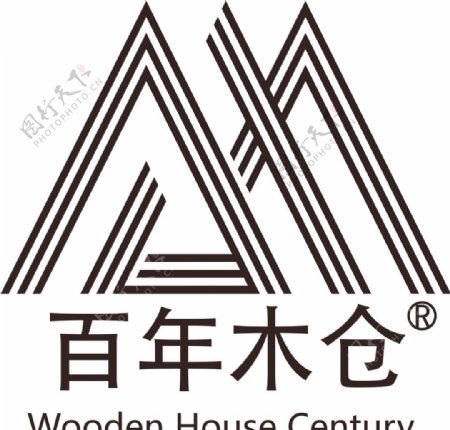 百年标志LOGO