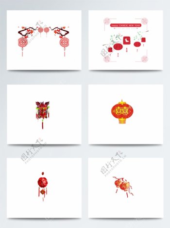 中国元素红灯笼素材
