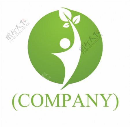 2018环保绿色公司logo模板