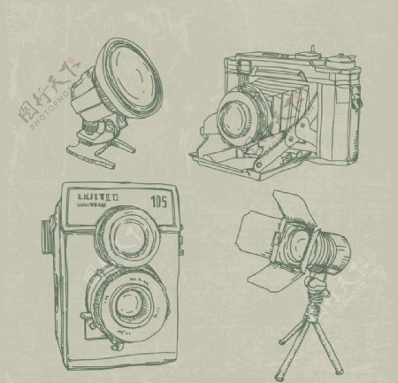 复古摄像设备