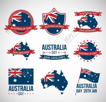 澳大利亚国庆日徽章