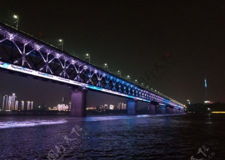 长江大桥夜景