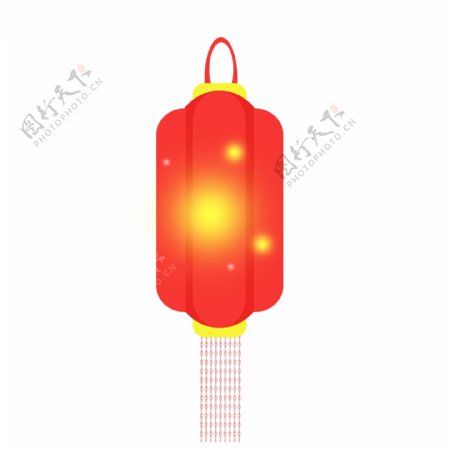 中式红灯笼喜庆新年素材