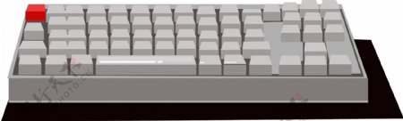 科技元素之机械键盘手绘几何可商用元素