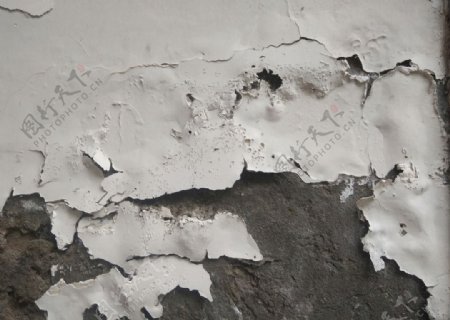 墙皮水泥粗糙墙面白色