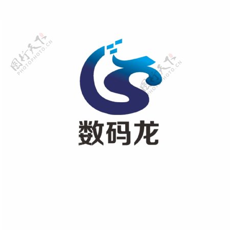 数码科技logo设计